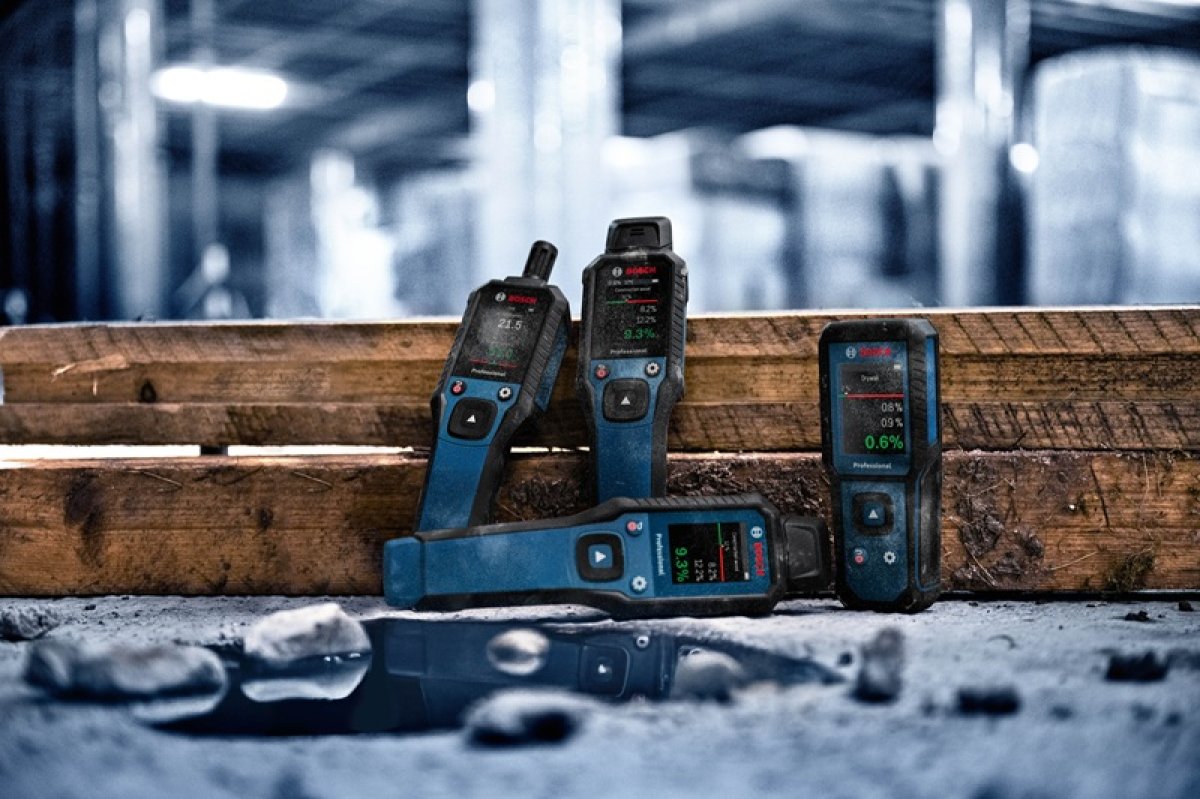 Outils de détection d'humidité et de température Bosch Professional