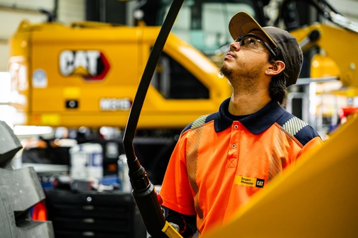 Bergerat Monnoyeur garantit la remise en service des machines CAT® sous 48h