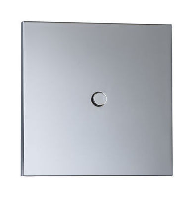 Interrupteur poussoir de la collection Neva avec finition Chrome