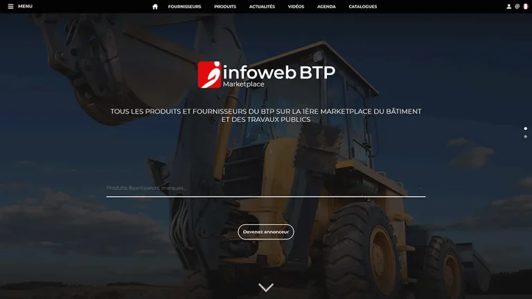 InfoWeb BTP — aperçu A