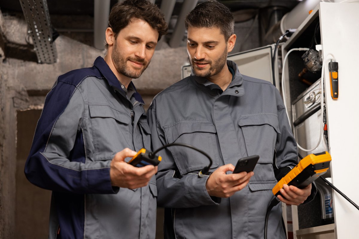 testo, nouvelle génération de mesure de combustion et détection de fuite